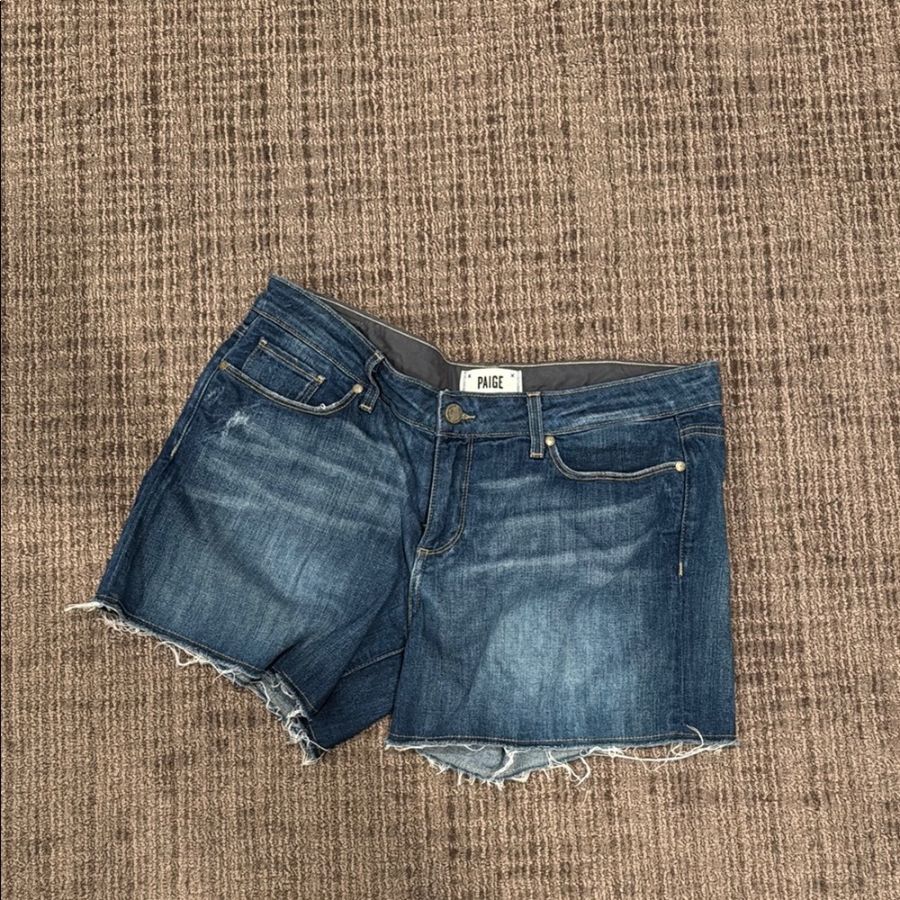 Paige Denim Cutoff Shorts